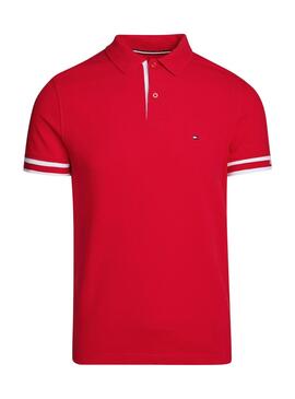 Polo Tommy Hilfiger Typ Rot für Männer