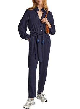 Overall Pepe Jeans Casandra Marine für Damen