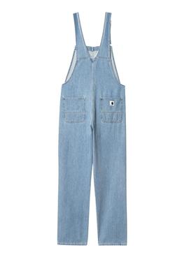 Carhartt Latzhose Bib Straigh Blau für Damen