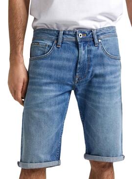 Bermuda Jeans Pepe Jeans Straight für Herren.