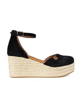 Sandalen Popa Cantalar Serraje Schwarz für Damen