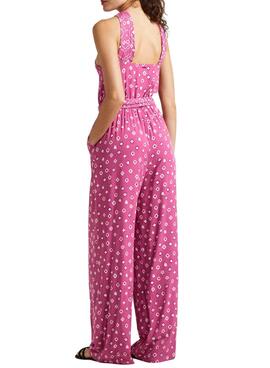 Overall Pepe Jeans Langarm Dolly Rosa für Frauen