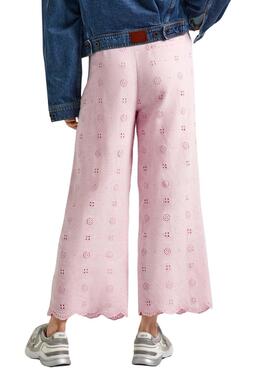 Hose Pepe Jeans Culotte Dory Rosa für Damen