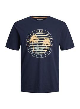 T-shirt Jack and Jones Summer Navy für Kinder