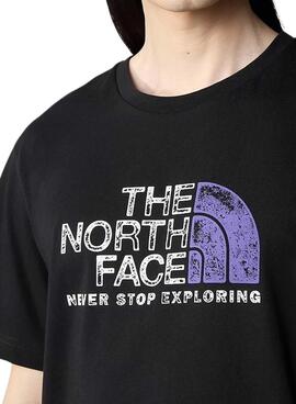T-shirt The North Face Rust 2 Schwarz für Herren