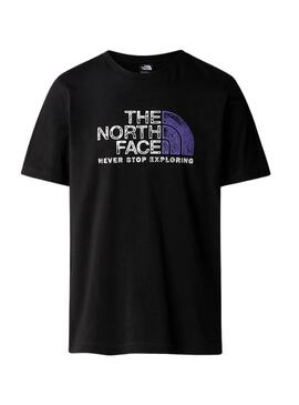 T-shirt The North Face Rust 2 Schwarz für Herren