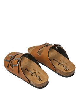 Sandalen Pepe Jeans Oban Classic Camel für Damen