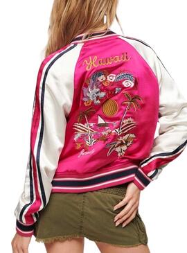 Jacke Superdry Suikajan Rosa für Frauen