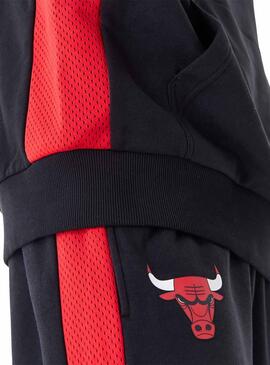 Sweatshirt New Era Chicago Bulls NBA Schwarz Herren