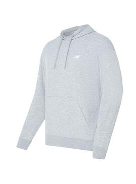 Sweatshirt New Balance Terry Weiß für Herren