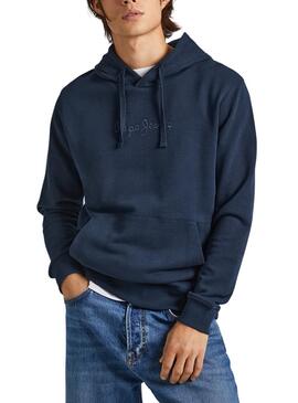 Sweatshirt Pepe Jeans Joe Hoodie Marine Herren