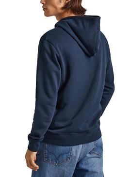 Sweatshirt Pepe Jeans Joe Hoodie Marine Herren