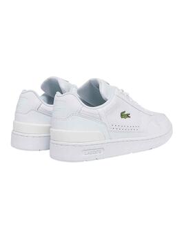 Sneakers Lacoste T-Clip Leder Weiss für Herren