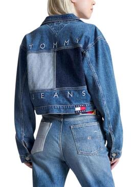 Jacke Denim Tommy Hilfiger Claire Blau Damen