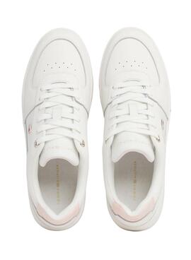 Sneakers Tommy Hilfiger Basket Weiß für Damen