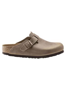 Sandalen Birkenstock Boston Oil Beige für Frauen.