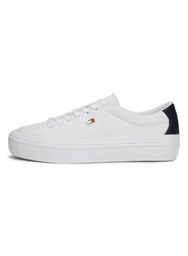 Sneaker Tommy Hilfiger Monotype Weiß Damen