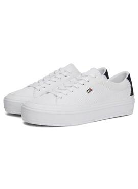 Sneaker Tommy Hilfiger Monotype Weiß Damen