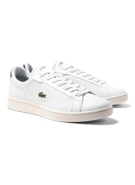 Sneakers Lacoste Carnaby Pro aus weißem Leder für Herren