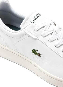 Sneakers Lacoste Carnaby Pro aus weißem Leder für Herren