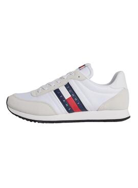 Sneakers Tommy Jeans Runner Casual Weiß Herren