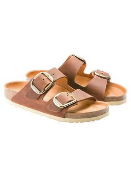 Sandalen Birkenstock Big Buckle Braun für Damen