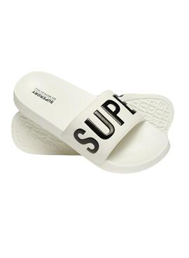 Sandalen Superdry Vegan Core Pool Weiß für Herren