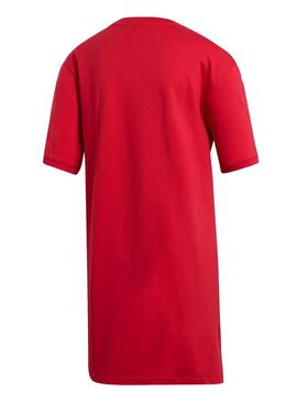 Kleid Adidas T-Shirt Rosa Damen