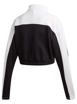 Sweatshirt Adidas Weiß und Black Damen