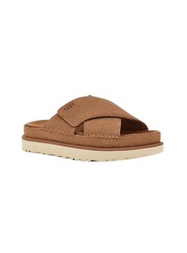 Sandalen UGG Goldenstar Cross Chestnut für Damen