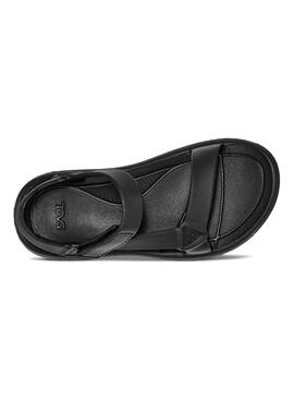 Sandalen Teva Hurricane Gummi Schwarz für Damen