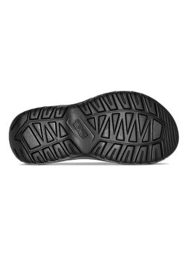 Sandalen Teva Hurricane Gummi Schwarz für Damen