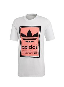 T-Shirt Adidas Filled Label Weiß Herren