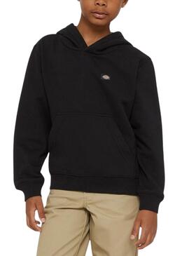 Sweatshirt Dickies Youth Oakport Hoodie Schwarz für Jungen und Mädchen.