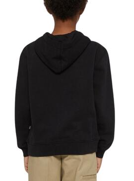 Sweatshirt Dickies Youth Oakport Hoodie Schwarz für Jungen und Mädchen.