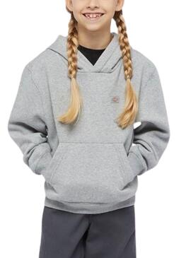 Kapuzenpullover Dickies Youth Oakport Hoodie Grau für Kinder