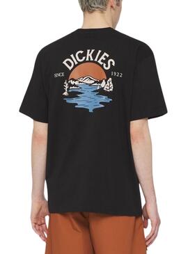 T-Shirt Dickies Beach Tee Schwarz für Männer