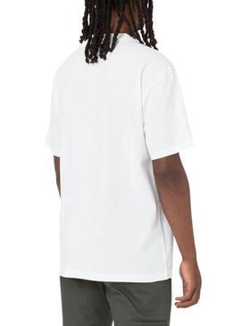 T-Shirt Dickies Luray Pocket Weiß für Herren