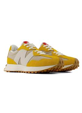 Turnschuhe New Balance 327 Retro Gelb Herren