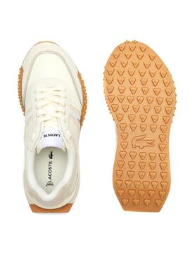 Turnschuhe Lacoste L-Spin Deluxe Beige für Frauen