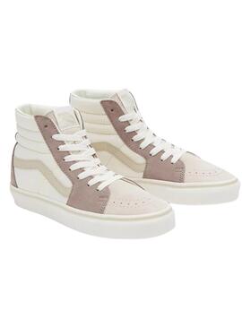 Sneakers Vans SK8 Hi Grau für Damen