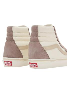 Sneakers Vans SK8 Hi Grau für Damen