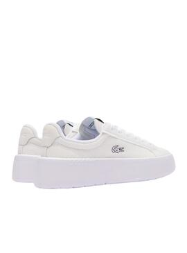 Sneakers Lacoste Carnaby Plat Weiß für Damen