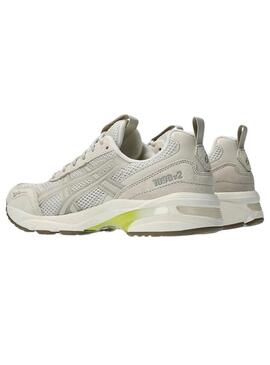 Turnschuhe Asics Gel 1090 V2 Weiß und Neon für Damen