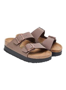 Sandalen Birkenstock Arizona Plateau Topo für Damen