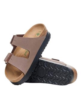 Sandalen Birkenstock Arizona Plateau Topo für Damen