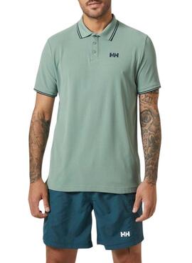 Polo Helly Hansen Kos Grün für Herren