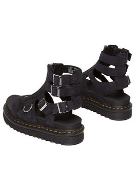 Sandalen Dr. Martens Olson Anthrazit für Damen