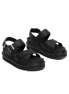 Sandalen Dr. Martens Voss II Schwarz für Damen.