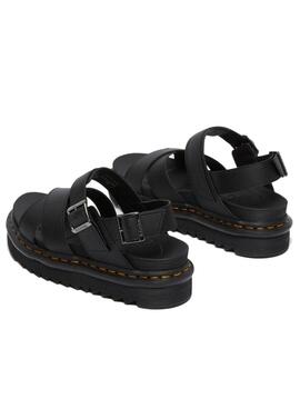 Sandalen Dr. Martens Voss II Schwarz für Damen.